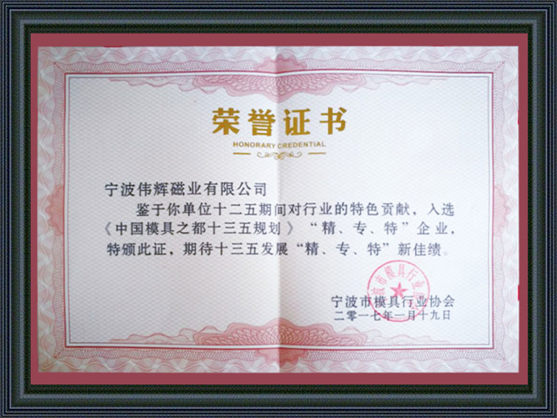 Certificado de Mérito